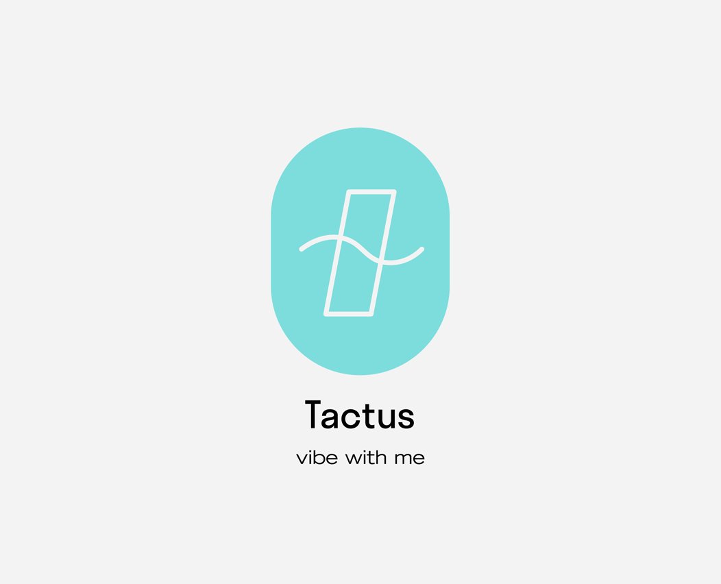 Tactus stacked logo with tagline